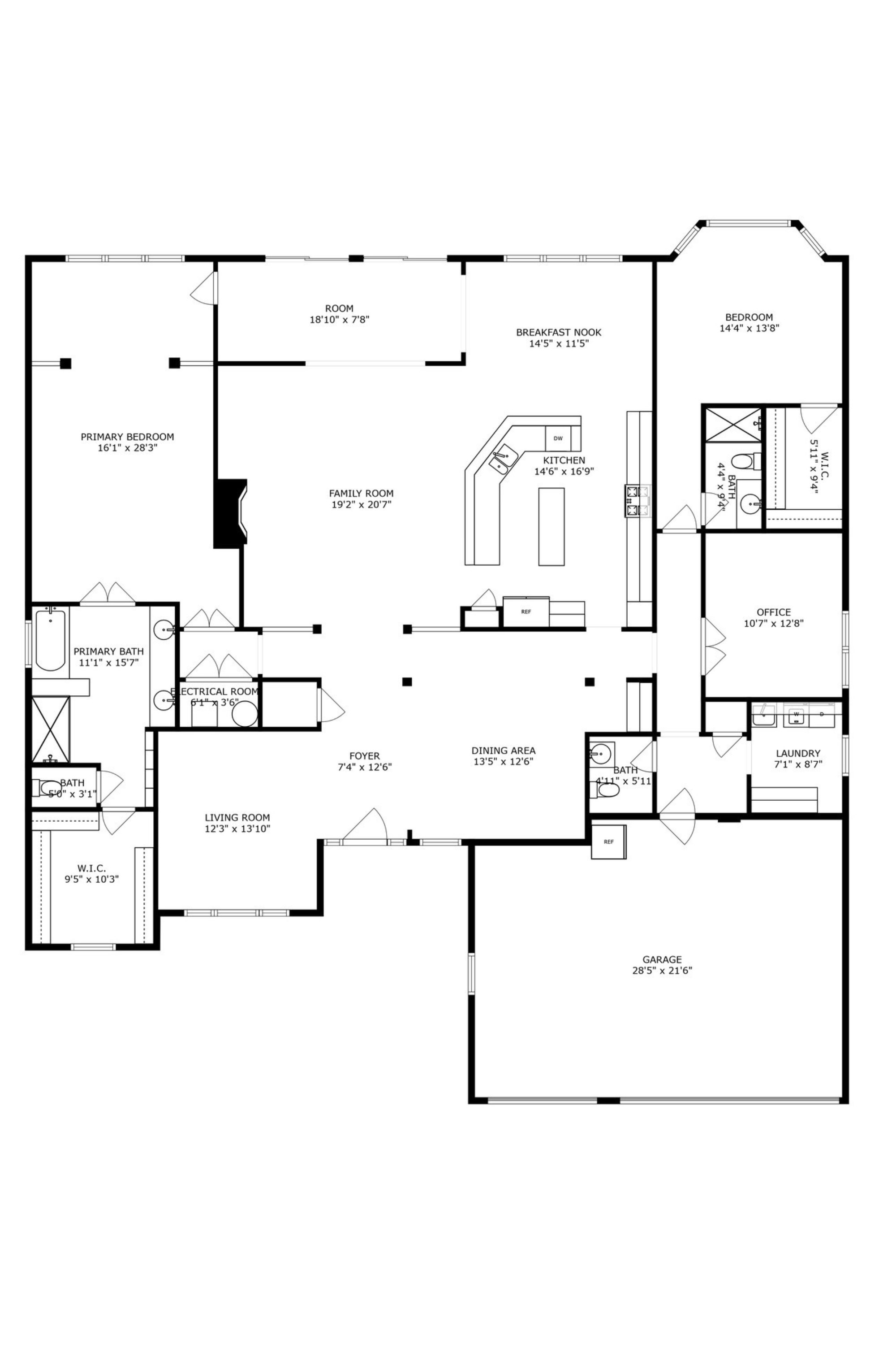 The Ashcroft floor plan layout