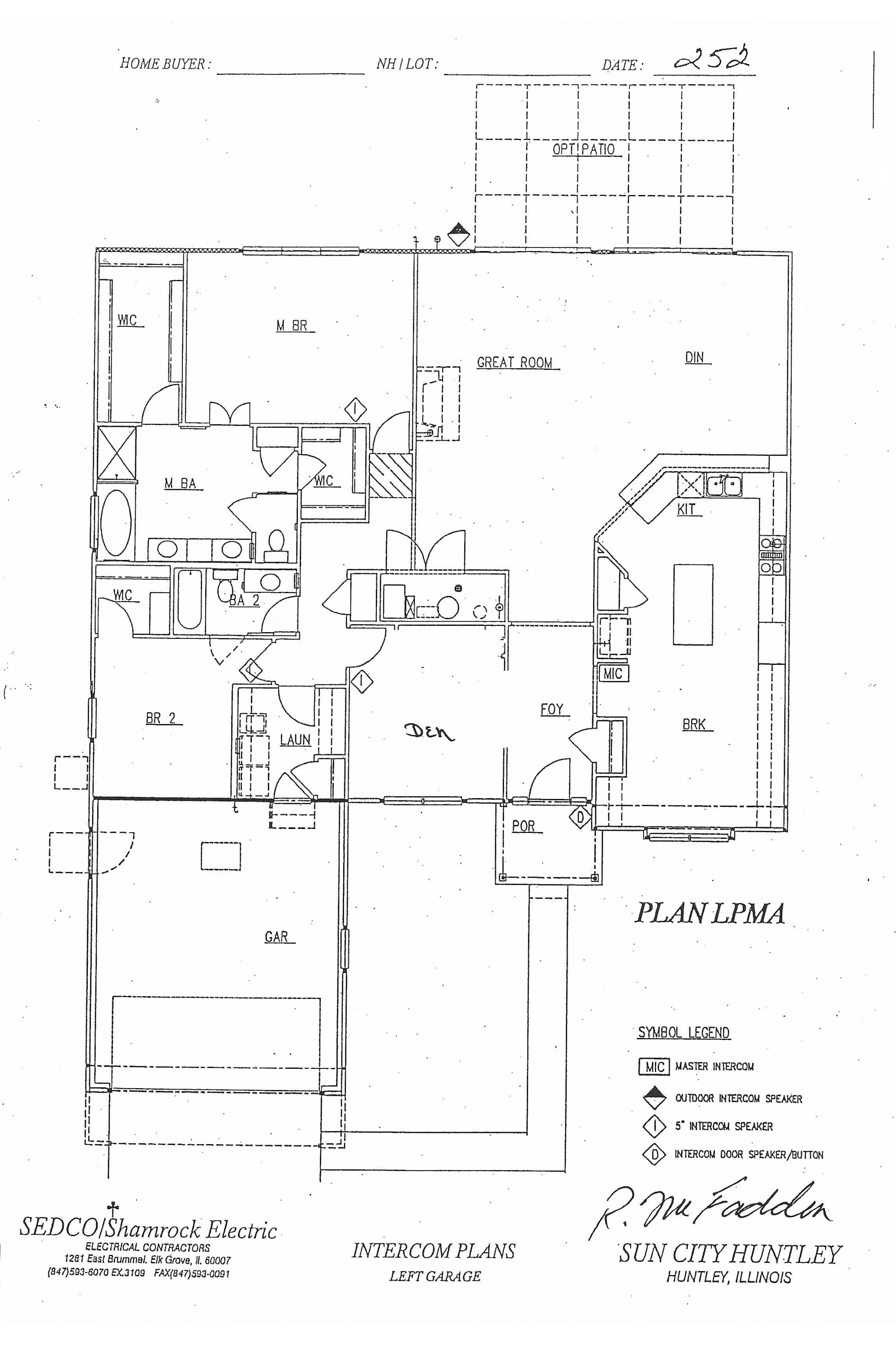 The Grant floor plan layout