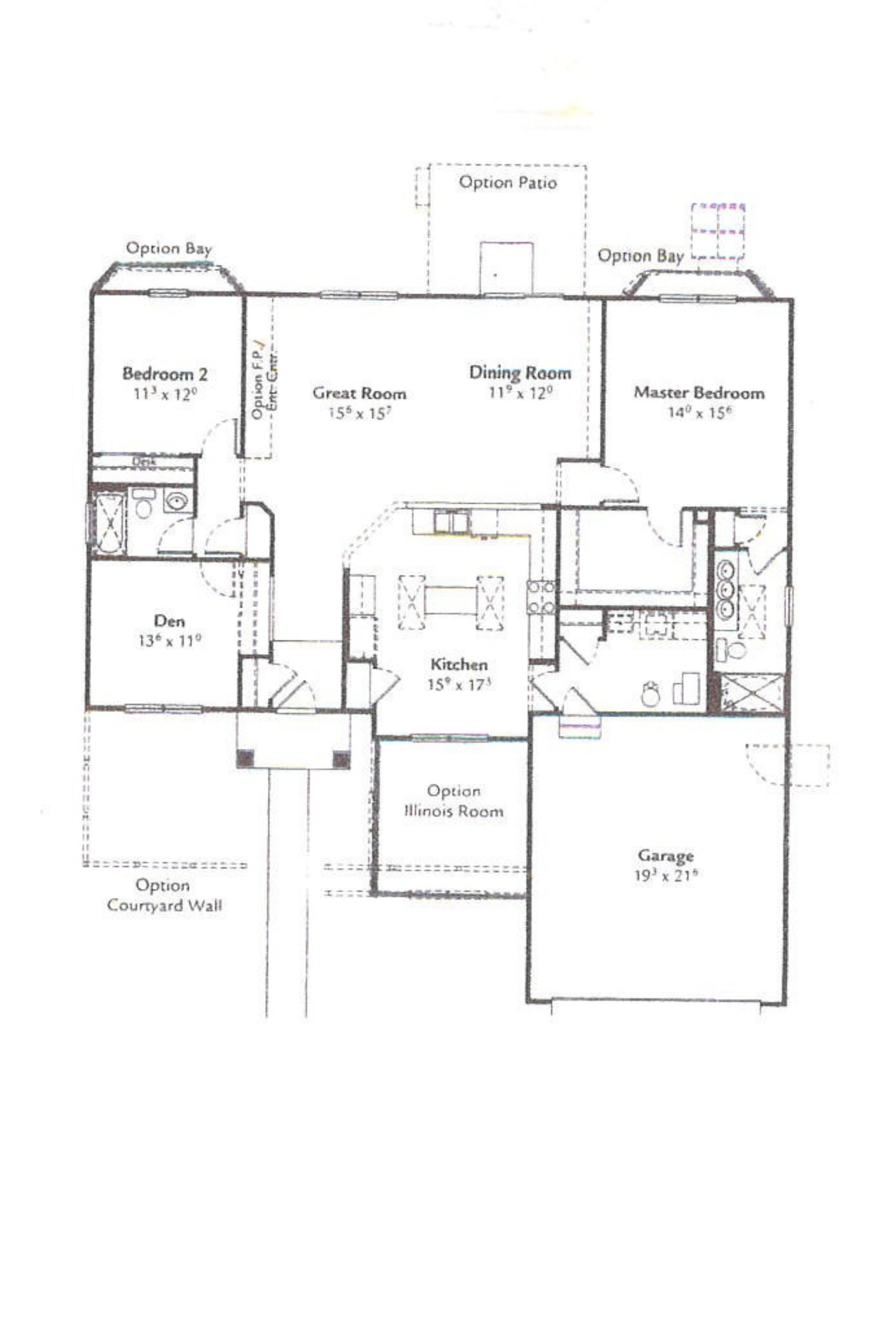 The Ravinia floor plan layout