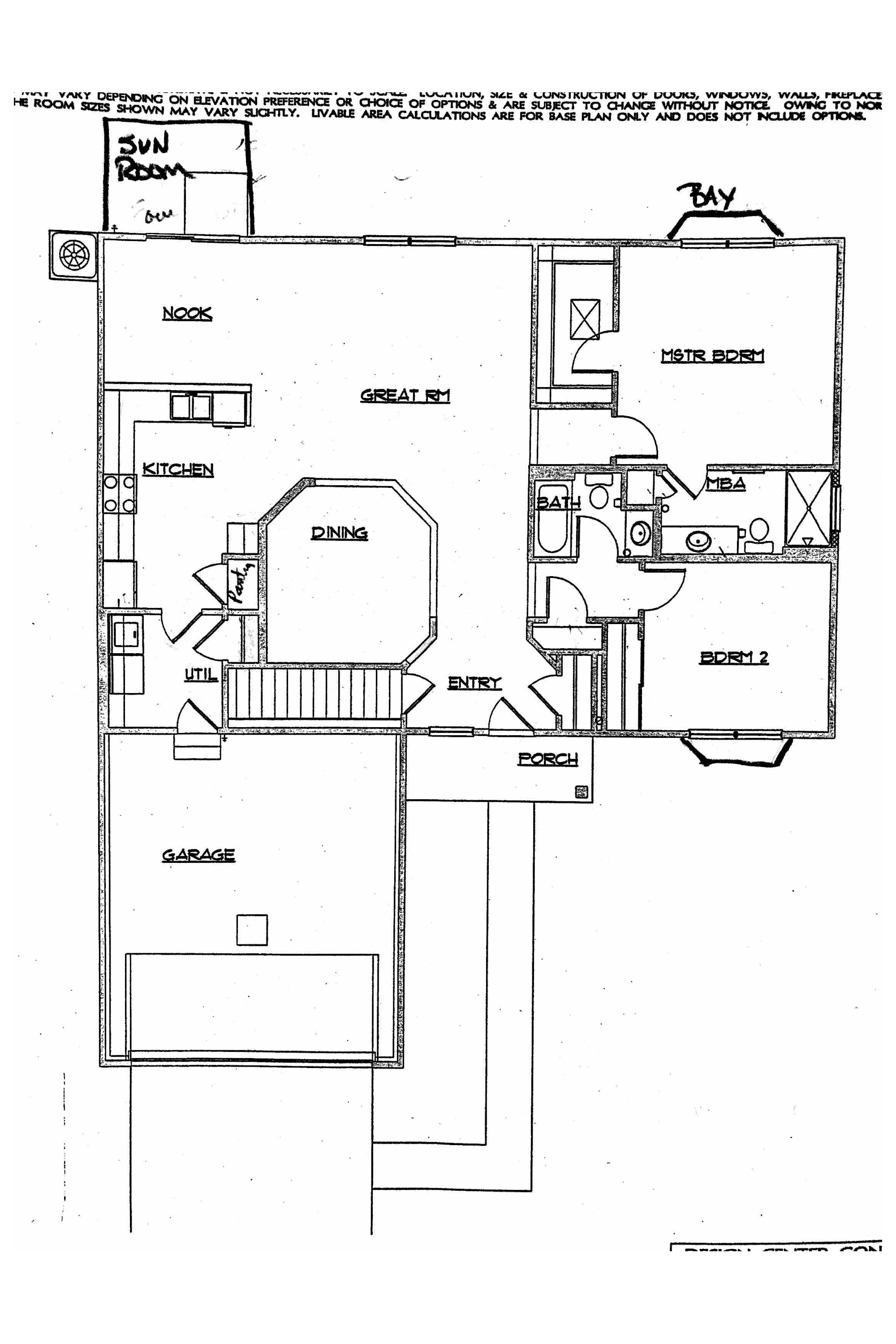 The Venetian floor plan layout